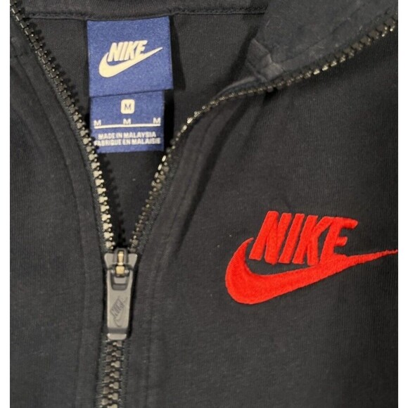 Nike‎ Big Kids Full Zip Sportswear Hoodie Navy Blue AA6628-451 Unisex Medium - Picture 2 of 3